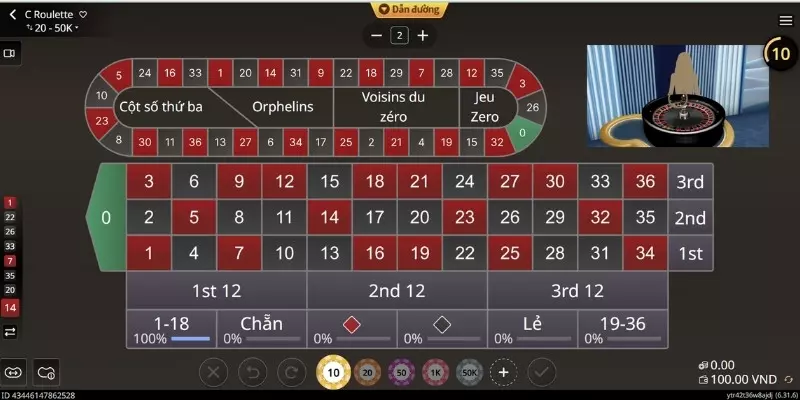 Khái quát game Roulette GK88