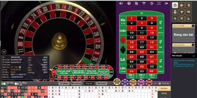 Hướng dẫn chi tiết cách chơi Roulette GK88